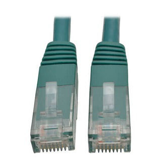 Eaton Cat6 Cable (RJ45 M/M),PoE,Green,6 ft.