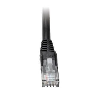 Eaton Cat6 Cable (RJ45 M/M),PoE,Black,2 ft.