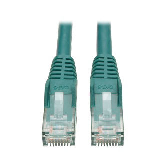 Eaton Cat6 Cable (RJ45 M/M),PoE,Green,3 ft.