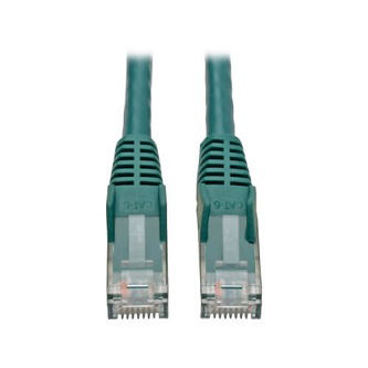Eaton Cat6 Cable (RJ45 M/M),PoE,Green,4 ft.