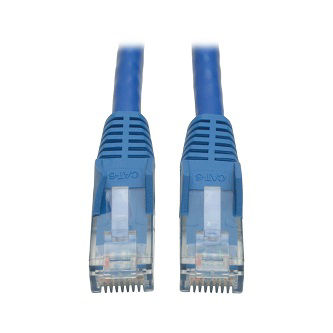 Eaton Cat6 Cable (RJ45 M/M),PoE,Blue,5 ft.