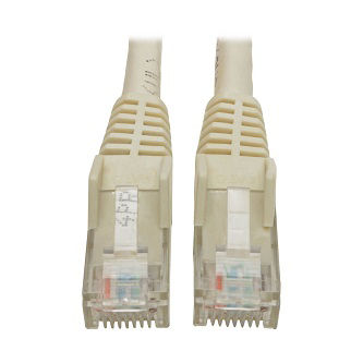 Eaton Cat6 Cable (RJ45 M/M),PoE,White,6 ft.