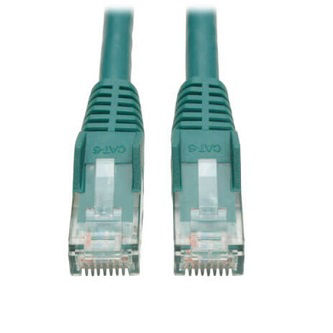 Eaton Cat6 Cable (RJ45 M/M),PoE,Green,50 ft.
