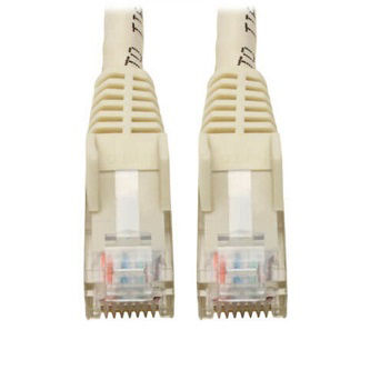 Eaton Cat6 Cable (RJ45 M/M),PoE,White,6-in.