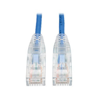 Eaton Cat6 Cable (RJ45 M/M),PoE,Blue,3 ft.