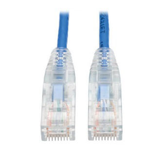 Eaton Cat6 Cable (RJ45 M/M),PoE,Blue,5 ft.