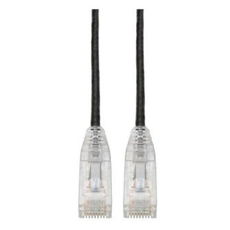 Eaton Cat6 Cable (RJ45 M/M),PoE,Black,6 ft.