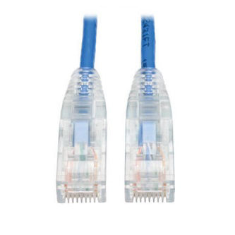 Eaton Cat6 Cable (RJ45 M/M),PoE,Blue,6 ft.