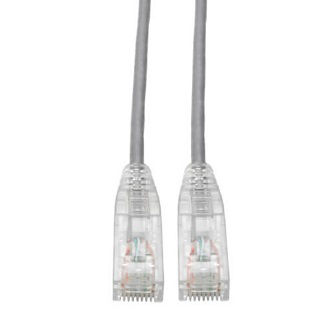 Eaton Cat6 Cable (RJ45 M/M),PoE,Gray,10 ft.