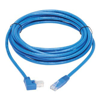 Eaton Cat6 Cable (RJ45 Rt-Ang M/M),Blue,20 ft.