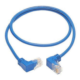 Eaton Cat6 Cable (RJ45 M to RJ45 M),Blue,2 ft.