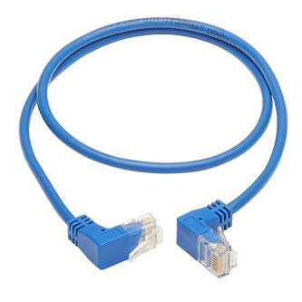 Eaton Cat6 Cable (RJ45 M to RJ45 M),Blue,3 ft.