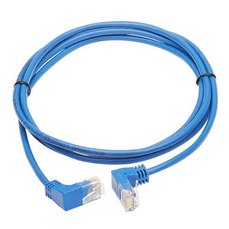 Eaton Cat6 Cable (RJ45 M to RJ45 M),Blue,5 ft.