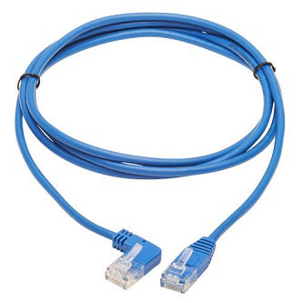 Eaton Cat6 Cable (RJ45 Lf-Ang M/M),Blue,7 ft.