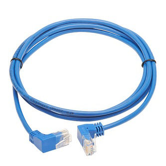 Eaton Cat6 Cable (RJ45 M to RJ45 M),Blue,7 ft.