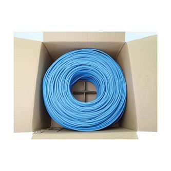 Eaton CAT6 Gigabit Bulk Solid PVC Cable Blue