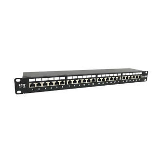 Eaton CAT6A PATCH PANEL 24-PT SHIELD
