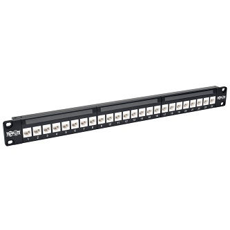 Eaton CAT6A 24PORT 1U FEED THRU PNL