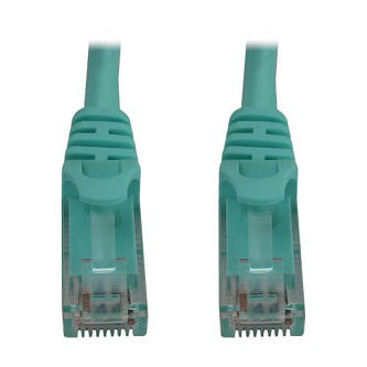 Eaton CAT6A ETHERNET CABLE AQUA 2FT