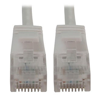 Eaton CAT6A ETHERNET CAB WHITE 1FT