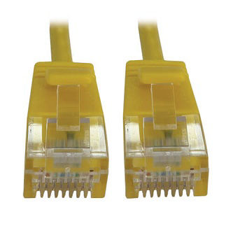 Eaton CAT6A ETHERNET CABLE YLW 1FT