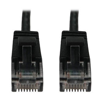 Eaton CAT6A ETHERNET CAB BLACK 6IN