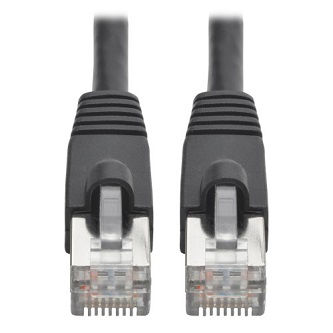 Eaton Cat6a Ethernet 10G Black 2ft