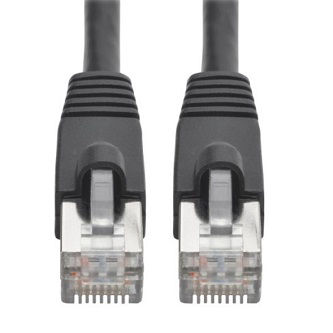 Eaton Cat6a Ethernet 10G Black 6in