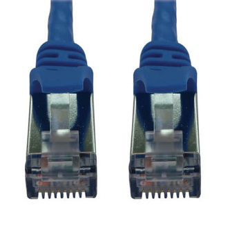Eaton CAT6A ETHERNET CABLE BLUE 1FT