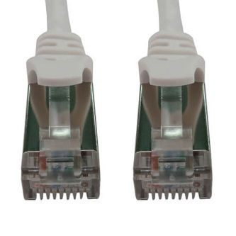 Eaton CAT6A ETHERNET CABLE WHITE 1'