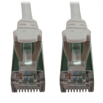 Eaton CAT6A ETHERNET CABLE WHITE 3'