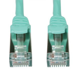 Eaton CAT6A ETHERNET CABLE AQUA 6FT