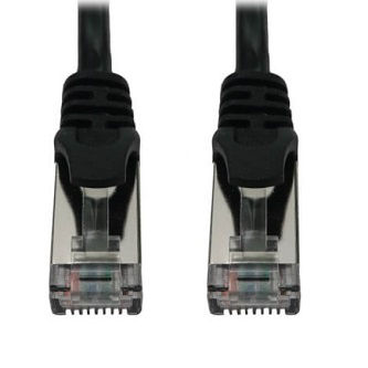 Eaton CAT6A ETHERNET CAB BLACK 6 FT