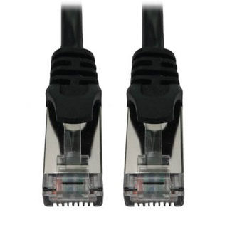 Eaton CAT6A ETHERNET CAB BLACK 25FT