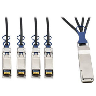 Eaton 2M 40GbE QSFP+ to 10GbE SFP+ P