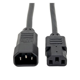 Eaton Tripp Lite 1FT,C14/C13,10A,18AWG