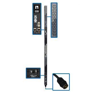 Eaton 3-Phase PDU Monitored 14.5kW 2