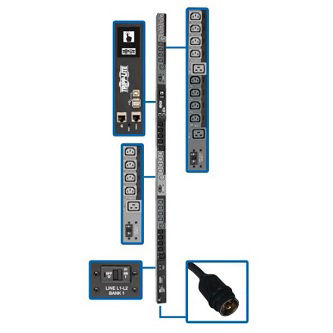 Eaton 3-PHASE PDU MONITORED 208/240V
