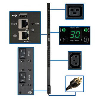 Eaton Tripp Lite PDUMNV30HV2LX PDU 5.8kW 240V