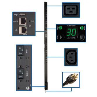 Eaton PDU SWITCHED 20 C13; 4 C19, LX PLATFORM