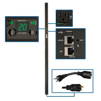 Eaton PDU MONITORED 24 5-15/20R 20A