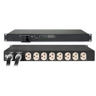 Eaton EPDU, AT, 1U, (2) 5-20P, (8) 5-20R