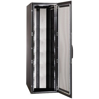 Eaton 42U ENCLOSURE-SPLIT REAR, CASTERS,NO SID