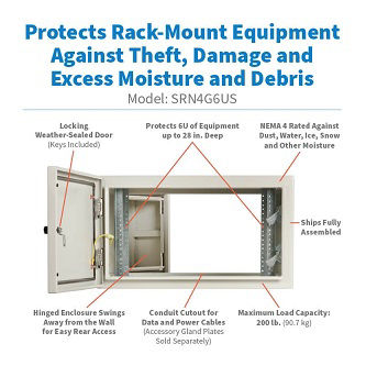 Eaton SmartRack Industrial Enclosure with Lock