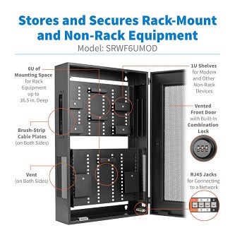 Eaton Tripp Lite SmartRack 3U Wall Mount