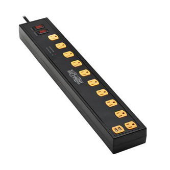 Eaton 10-Outlet Surge Protector with Swivel Li