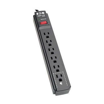 Eaton 6-OUTLET SURGE 15FT CORD 790J LED BLACK