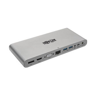 Eaton USBC DOCK,100W ADPT,HDMI/DPVGA