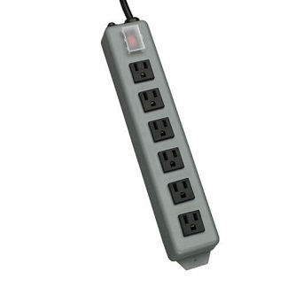 Eaton Indstrl. Power Strip,6-Outlet,15 ft.Cord