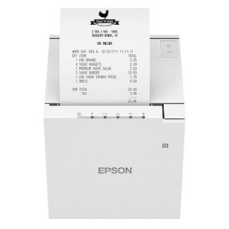 Epson M50II-h 3" receipt, ser/USB/ethernt, wht